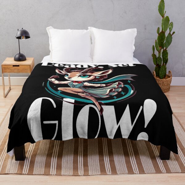 Item preview, Ready, Set, Glow! - Motivational Pronghorn Design by LaLi Designs designed and sold by LaLi-Designs.
