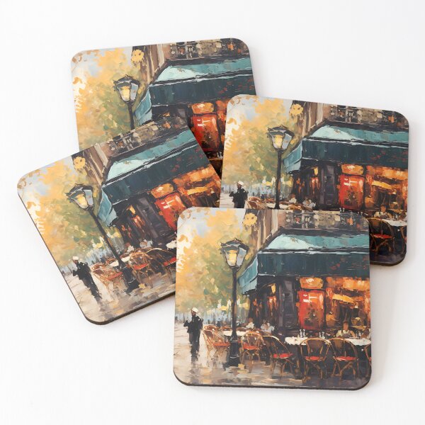 Item preview, Gouache - Cafe designed and sold by KootenayDesigns.