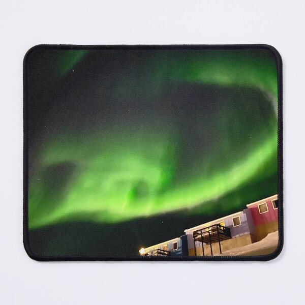 Item preview, Northern Lights Dancing in The Ilulissat Greenland Night Sky designed and sold by GraTEEtude.