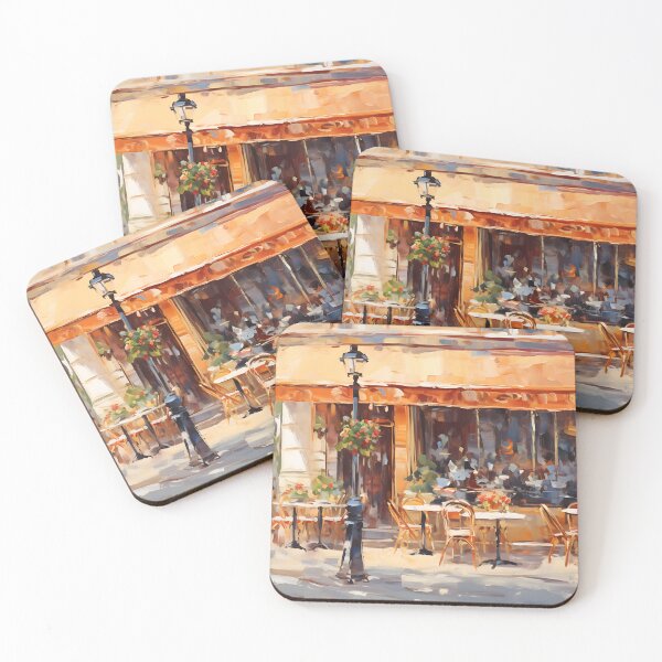Item preview, Gouache - Cafe designed and sold by KootenayDesigns.