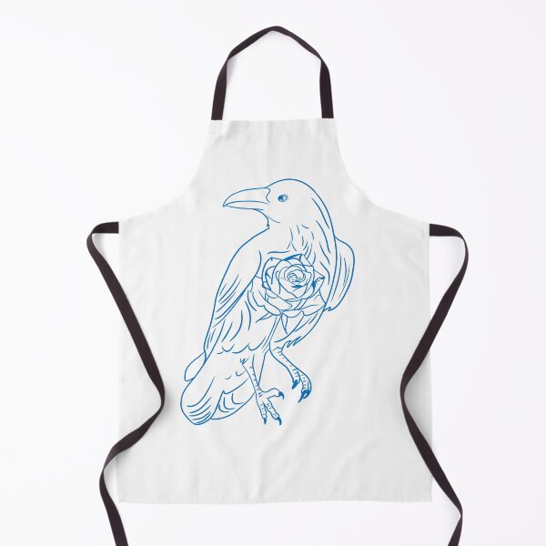 Item preview, Blue Rose Crow designed and sold by LSchultzeArt.