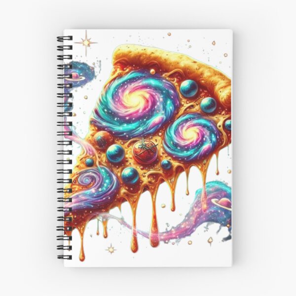 Item preview, Galaxy Slice Pizza: A Magical Cosmic Treat Design designed and sold by CanvasWhimsy.
