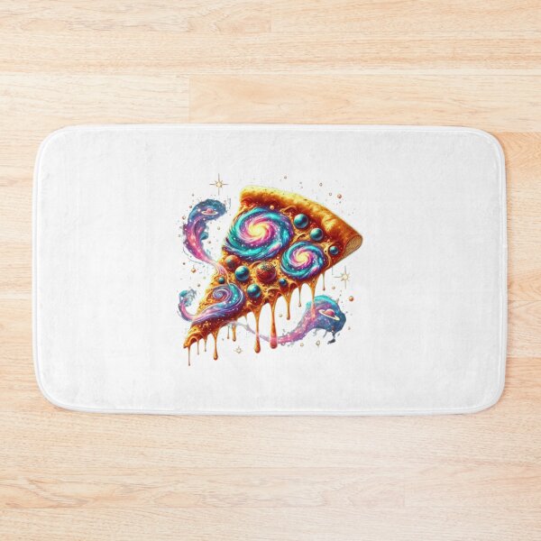 Item preview, Galaxy Slice Pizza: A Magical Cosmic Treat Design designed and sold by CanvasWhimsy.