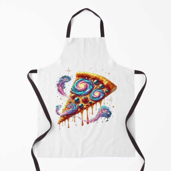 Item preview, Galaxy Slice Pizza: A Magical Cosmic Treat Design designed and sold by CanvasWhimsy.