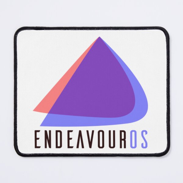 Item preview, EndeavourOS Logo Light designed and sold by EndeavourOS Swag.