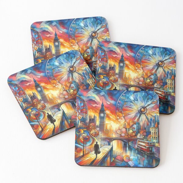 Item preview, Thames at Night designed and sold by Ambroa Stuff.