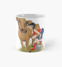 Dairy Cow Girl Mug
