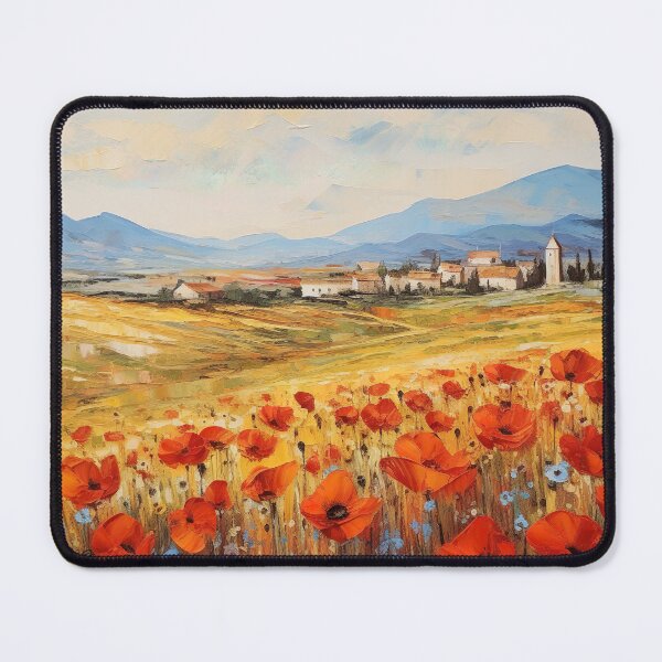 Item preview, Gouache - Castelluccio designed and sold by KootenayDesigns.
