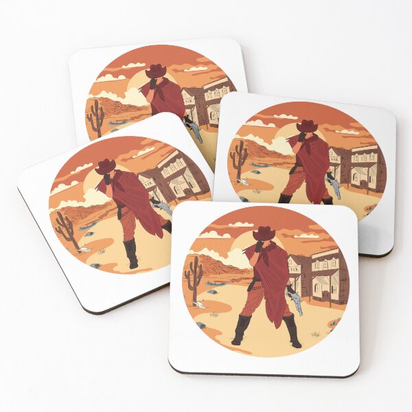 Item preview, Lone Rider at Sundown - Western Showdown designed and sold by Monedesign.