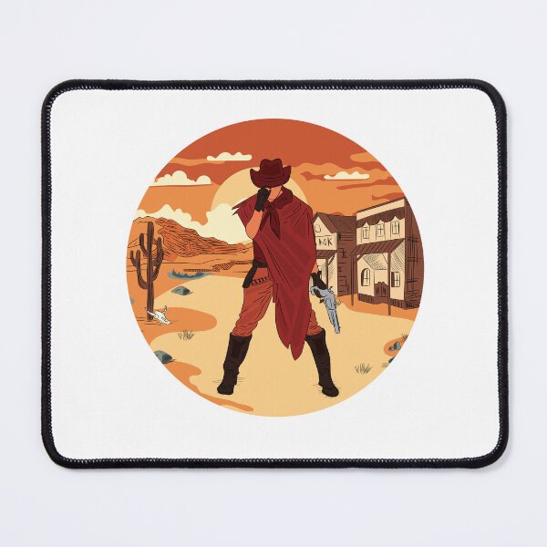 Item preview, Lone Rider at Sundown - Western Showdown designed and sold by Monedesign.