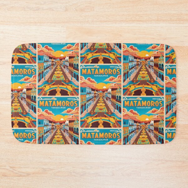 Item preview, Matamoros Tamaulipas Mexico Vintage Travel Tourism designed and sold by TravelersGems.
