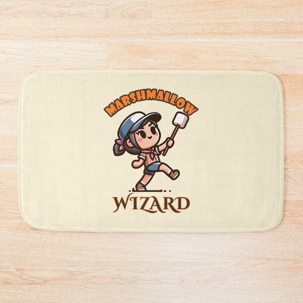 Item preview, Marshmallow Wizard In Action designed and sold by ARkitekLO.