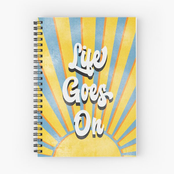Item preview, Life goes on quote, sunshine retro Graphic  designed and sold by CEB1700.