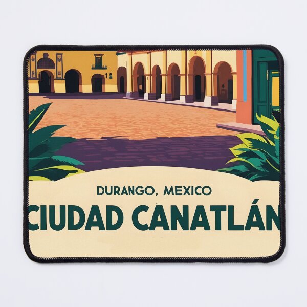 Item preview, Ciudad Canatlan Durango Mexico Vintage Travel Tourism designed and sold by TravelersGems.