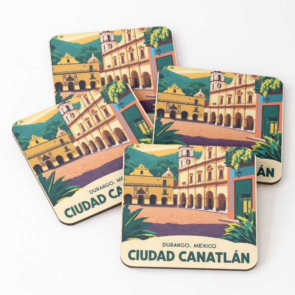 Item preview, Ciudad Canatlan Durango Mexico Vintage Travel Tourism  designed and sold by TravelersGems.
