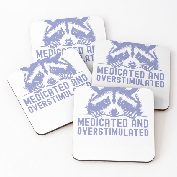 Item preview, Medicado y sobreestimulado designed and sold by hautehub.