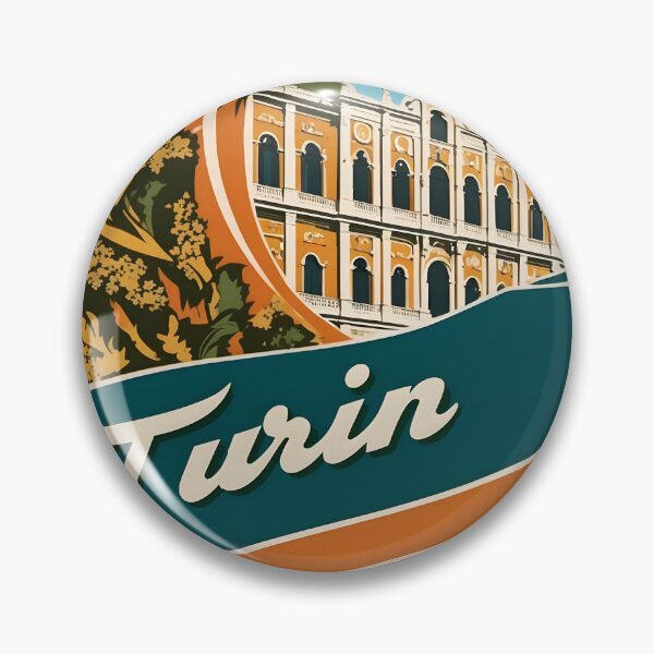 Item preview, Turin Italy Vintage Travel Tourism  designed and sold by TravelersGems.