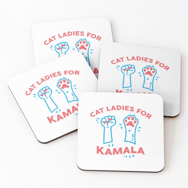 Item preview, Childless Cat Ladies for Kamala Harris Walz Campaign Merch Feminist Patriotic designed and sold by twinklingtides.