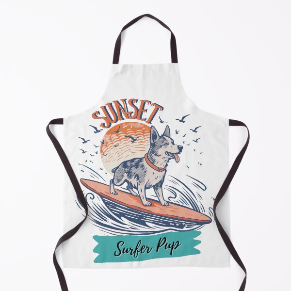 Item preview, Sunset Surfer Pup Dog designed and sold by Artepilo.