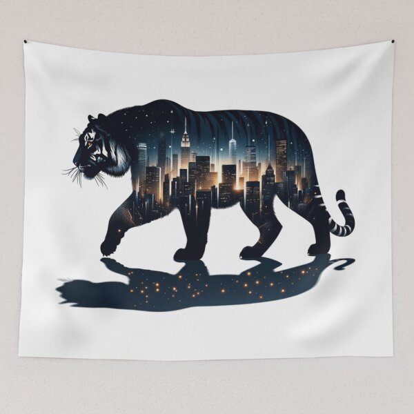 Item preview, Urban Jungle Tiger designed and sold by TeslaSt0re.