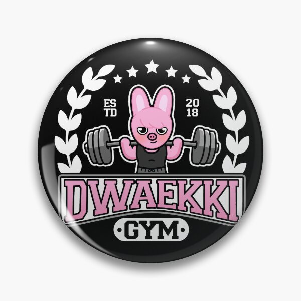 Item preview, Dwaekki Gym (SKZ Changbin) designed and sold by ninthstreet.