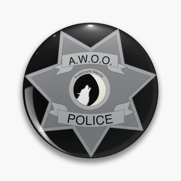 Item preview, Advanced Wolf Officers and Operators Badge designed and sold by StickyWitches.