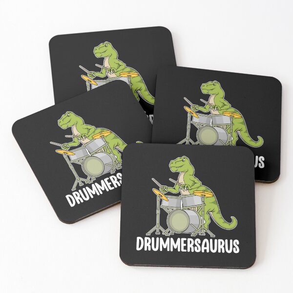 Artikelvorschau, Schlagzeuger Dinosaurier Liebhaber Kinder Percussion Schlagzeug entworfen und verkauft von DSWShirts.