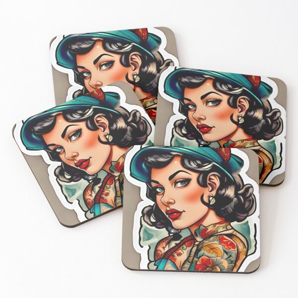 Item preview, Pinup Girl  designed and sold by MatrixTattoo.