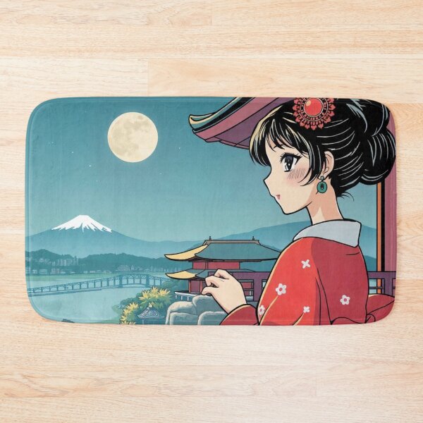 Item preview, Japanese Woman and Fuji designed and sold by Asiantrendzz.