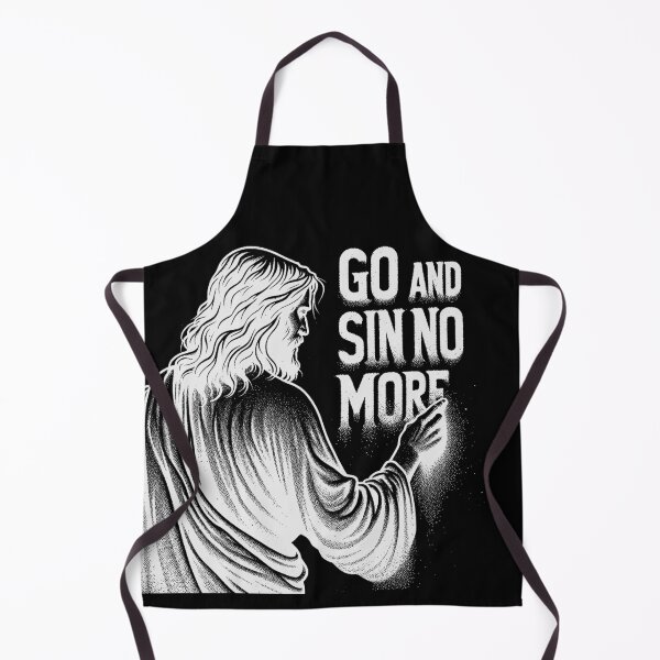 Item preview, Jesus - Go and Sin No More - Inspirational Faith Message designed and sold by Tabu Touch.
