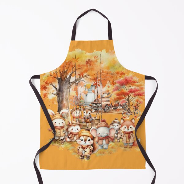 Item preview, Autumn With Friends designed and sold by my-green-gecko.