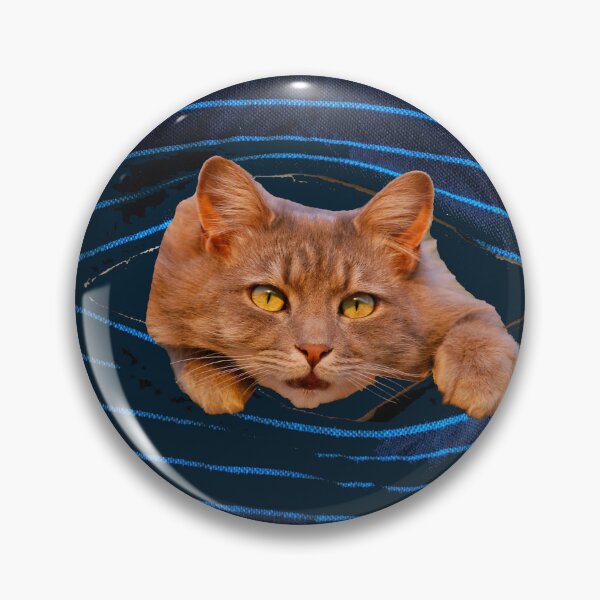 Item preview, Cat out of a hole funny cats designed and sold by JNgraphictopia.