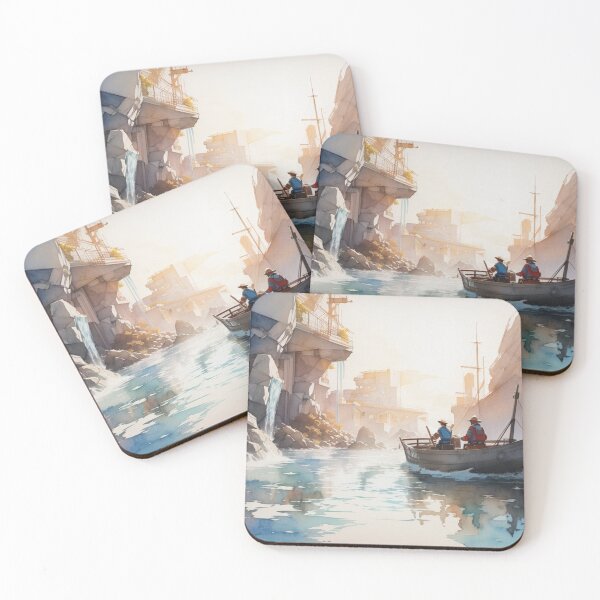 Item preview, Boat through out of the mountain creek designed and sold by Asif  Ullah.