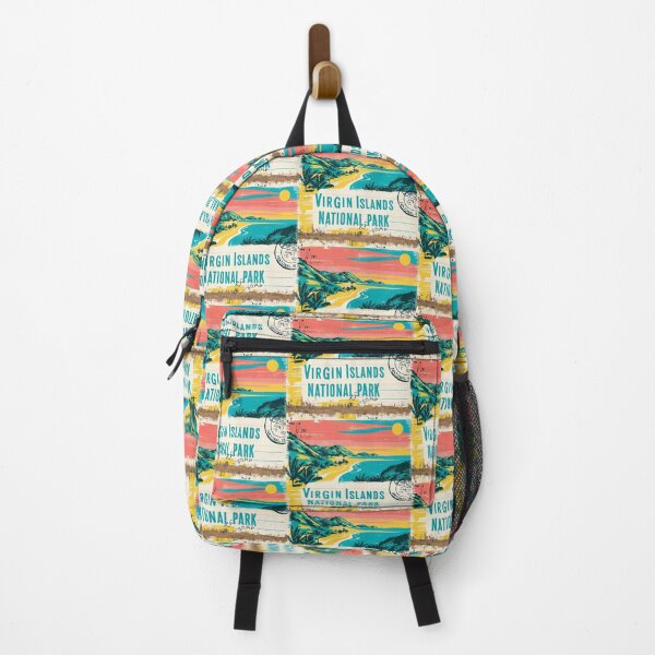Item preview, Virgin Islands National Park Postcard Vintage Retro Travel designed and sold by TravelPostcardGems.