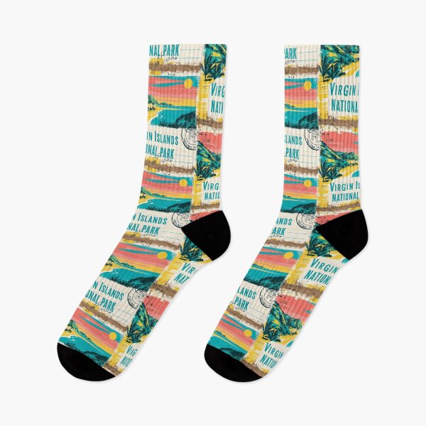 Item preview, Virgin Islands National Park Postcard Vintage Retro Travel designed and sold by TravelPostcardGems.