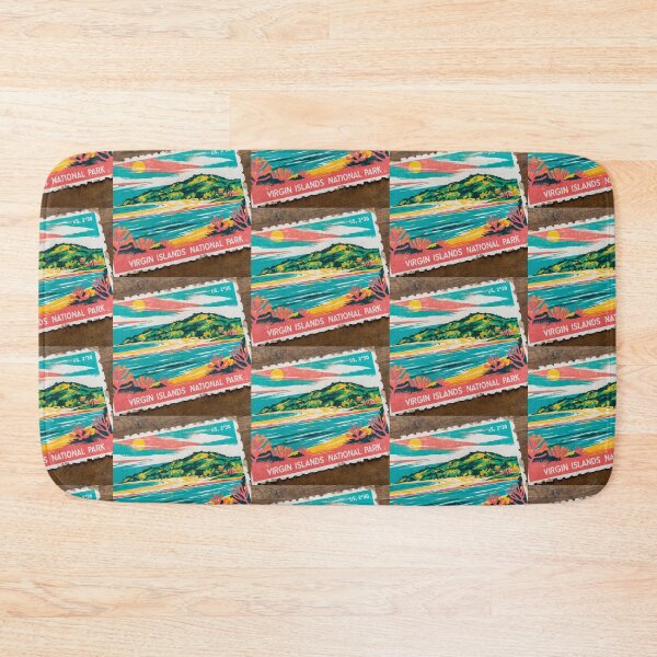 Item preview, Virgin Islands National Park Postcard Vintage Retro Travel designed and sold by TravelPostcardGems.
