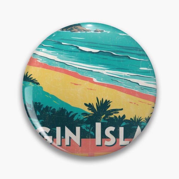 Item preview, Virgin Islands National Park Postcard Vintage Retro Travel designed and sold by TravelPostcardGems.
