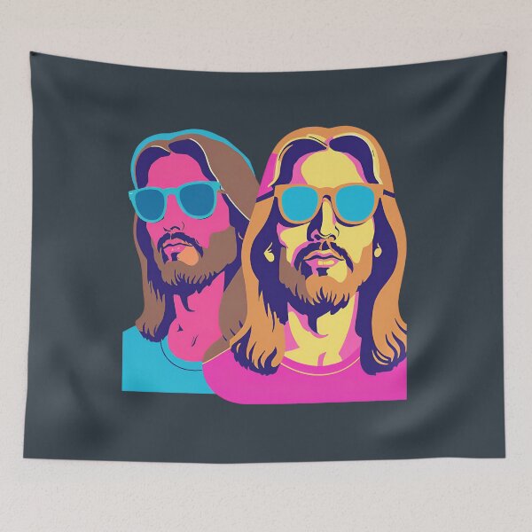 Item preview, Heavenly Cool Jesus with Retro Sunglasses Pop Art T-Shirt D20 designed and sold by pixelandcrafted.