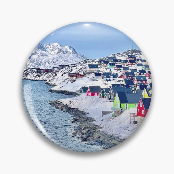 Item preview, Colorful Houses Of Ilulissat Greenland designed and sold by GraTEEtude.