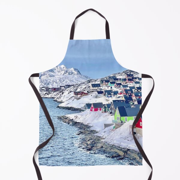 Item preview, Colorful Houses Of Ilulissat Greenland designed and sold by GraTEEtude.