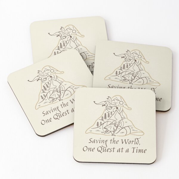 Item preview, Saving the World, One Quest at a Time - Epic designed and sold by Circle-Cats.