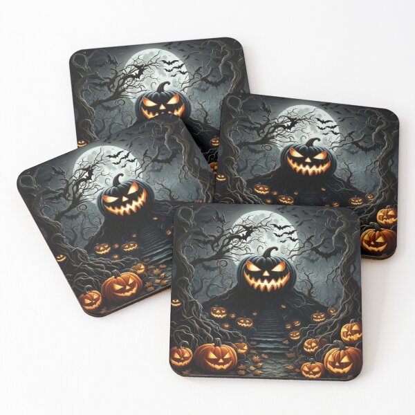 Item preview, Halloween evil pumpkins designed and sold by JackFreestone.