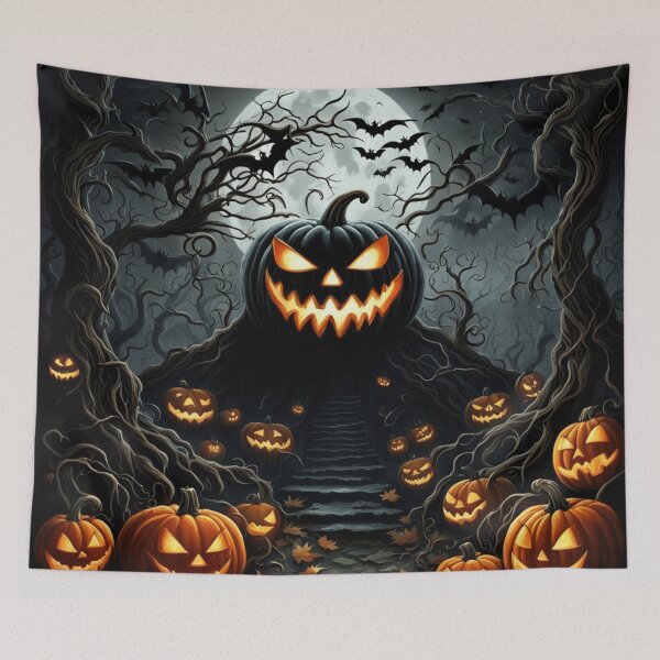 Item preview, Halloween evil pumpkins designed and sold by JackFreestone.
