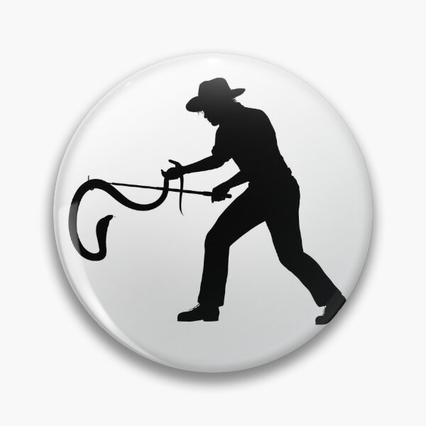 Item preview, Snake Catcher Silhouette designed and sold by Hadrianwild.