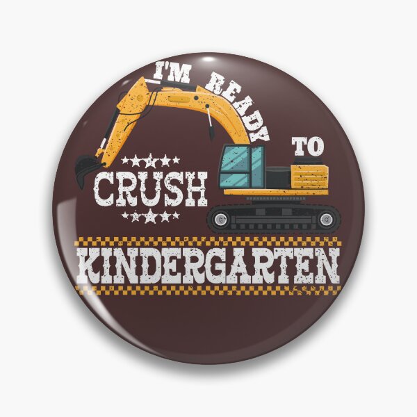 Artikelvorschau, Crush Kindergarten, Bulldozer-Themen-Schulshirt entworfen und verkauft von SARJOU.