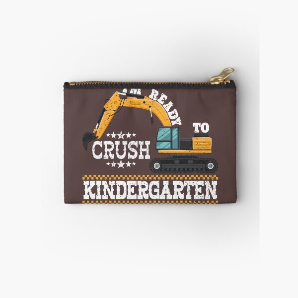 Item preview, Crush Kindergarten, Bulldozer Themed School Shirt designed and sold by SARJOU.