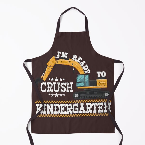 Item preview, Crush Kindergarten, Bulldozer Themed School Shirt designed and sold by SARJOU.