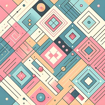 Artwork thumbnail, Rhombus Pattern by Tempsv
