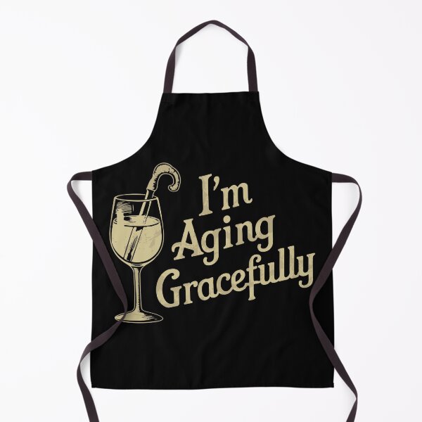 Item preview, I'm Aging Gracefully designed and sold by WineandWear.
