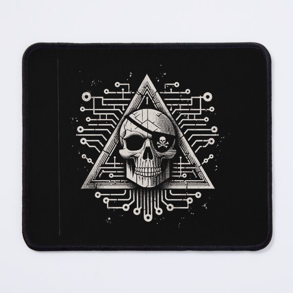Item preview, Cyber Pirate Hacker - Digital Outlaw Design designed and sold by Tabu Touch.